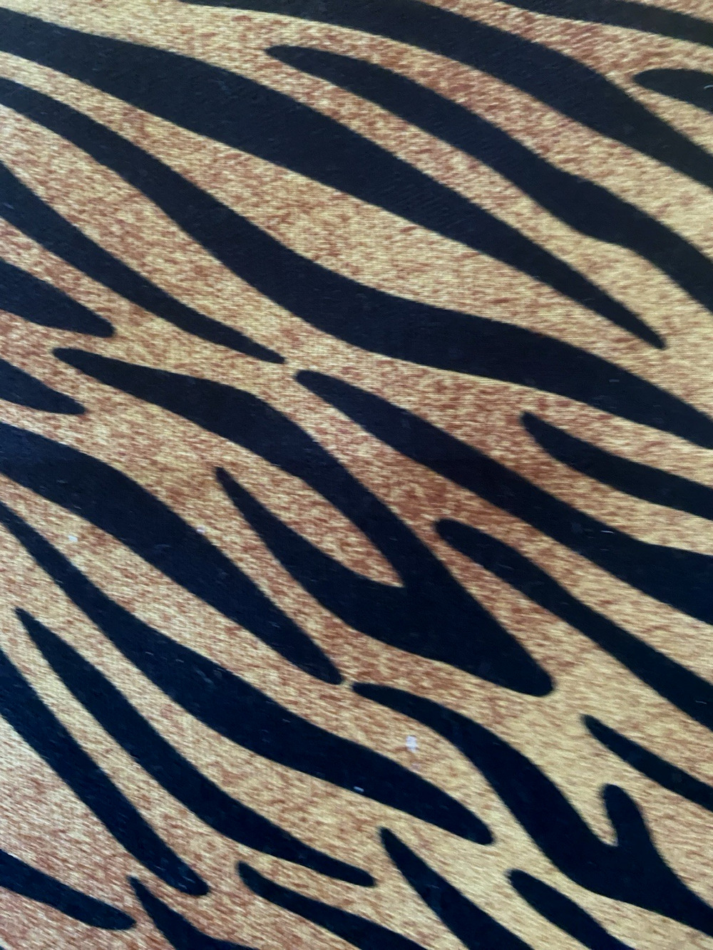 Robert Kaufman Cotton Duck Black Gold Tiger 2.5 Yards 56" Wide